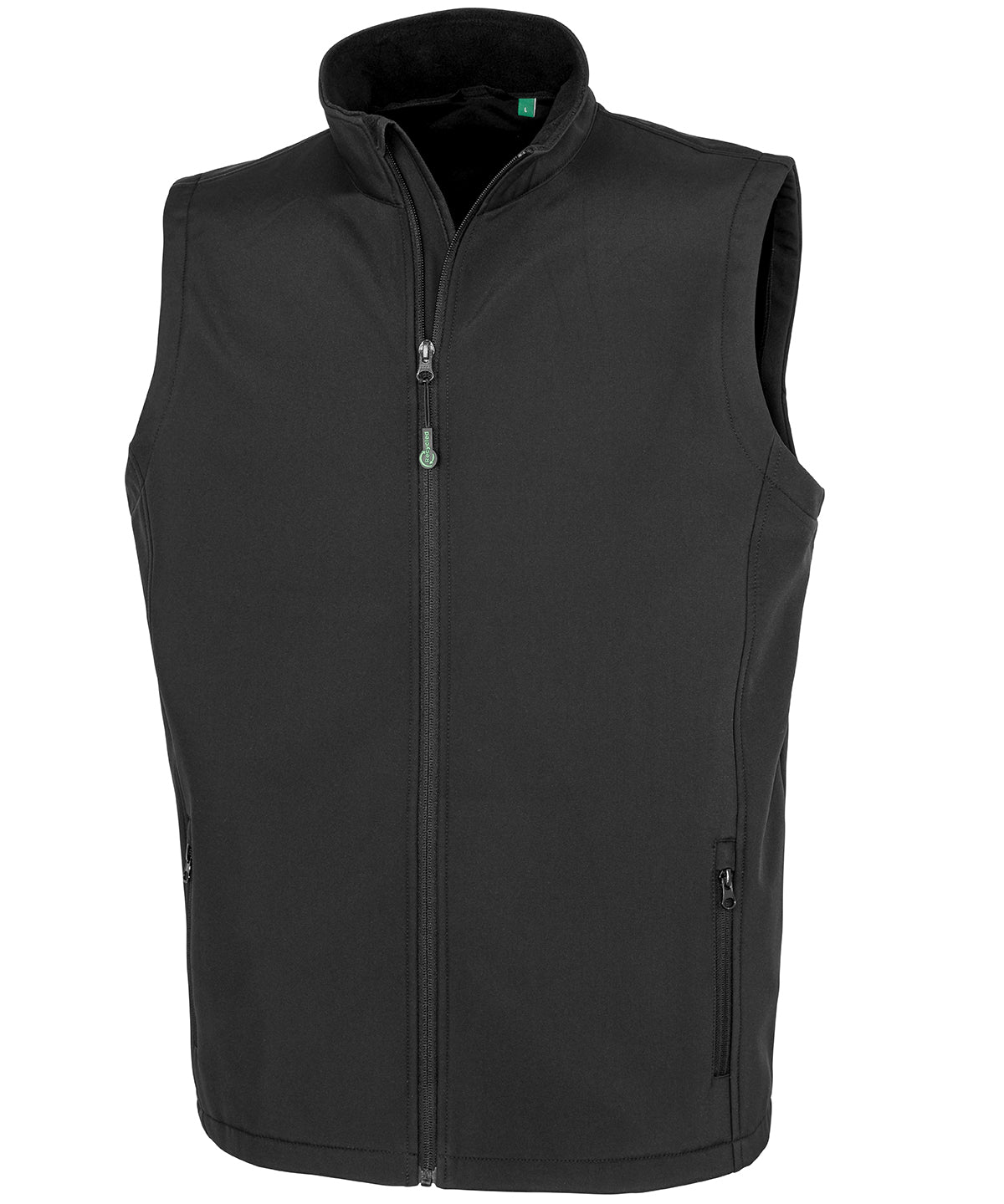Result Recycled Men's recycled 2-layer printable softshell bodywarmer