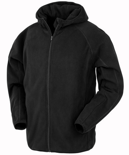 Result Recycled Recycled hooded microfleece jacket