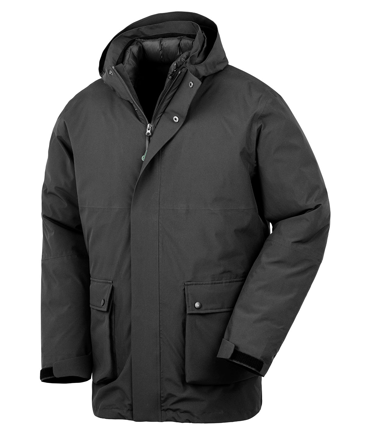 Result Recycled Recycled 3-in-1 padded ripstop jacket