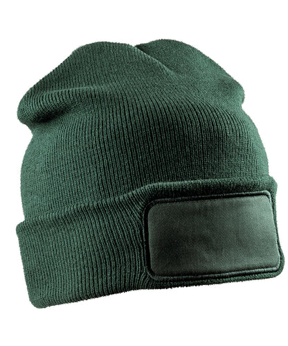 Result Recycled Recycled double knit printers beanie