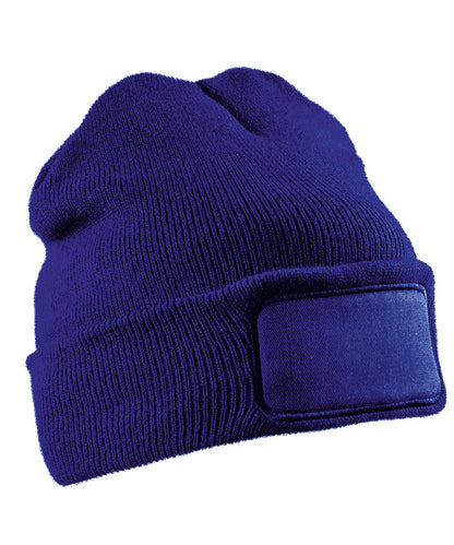 Result Recycled Recycled double knit printers beanie