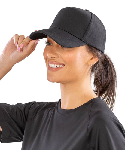 6-panel organic cotton cap
