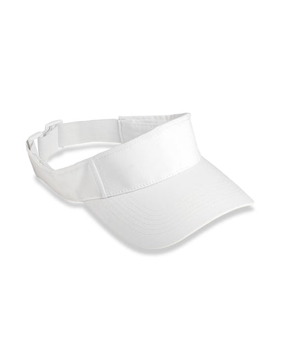 Recycled sport visor - White