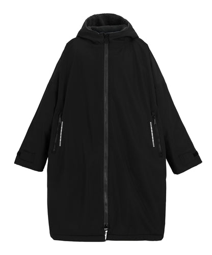 Junior Pro changing robe - Black/Slate Grey