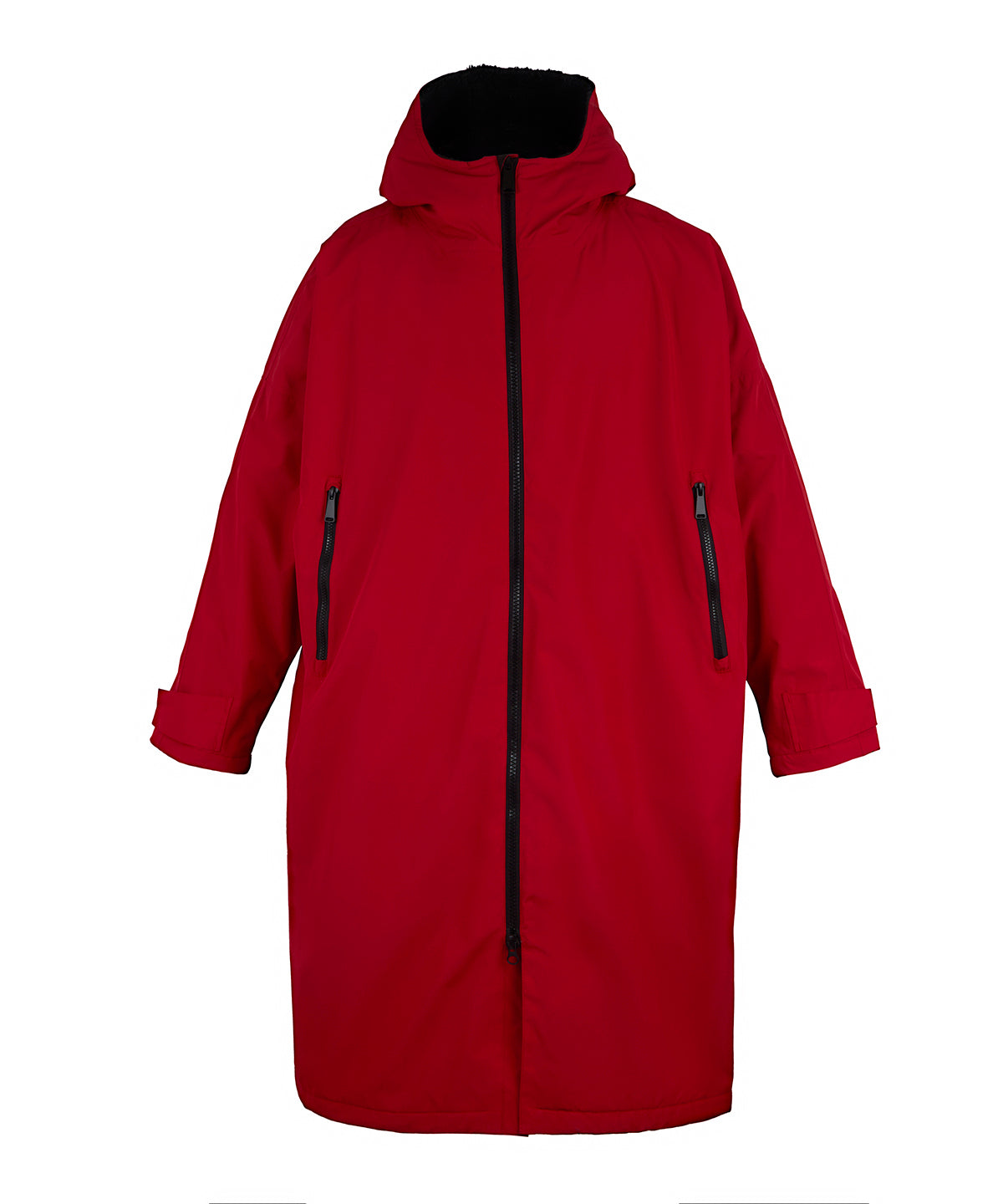Junior Pro changing robe - Classic Red/Black