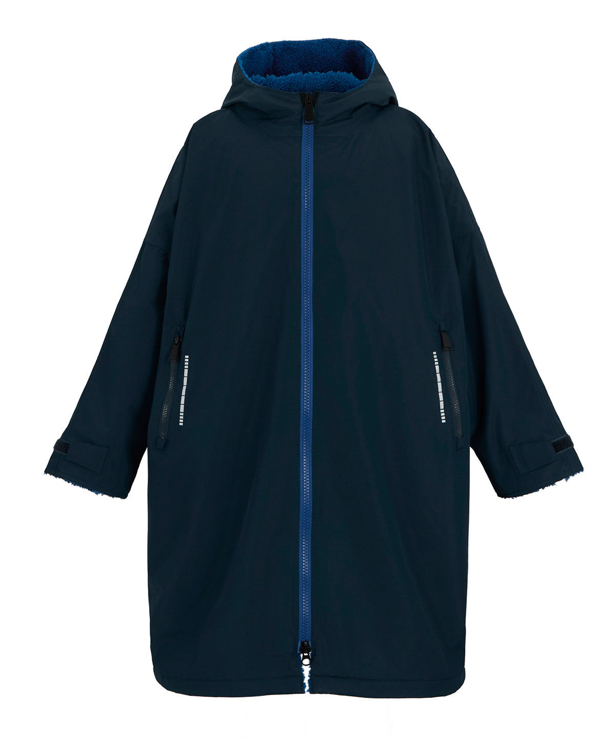 Junior Pro changing robe - Navy/New Royal