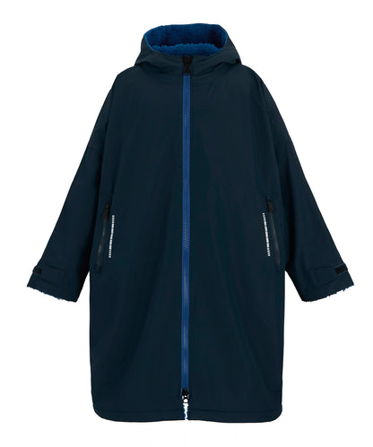 Junior Pro changing robe - Navy/New Royal