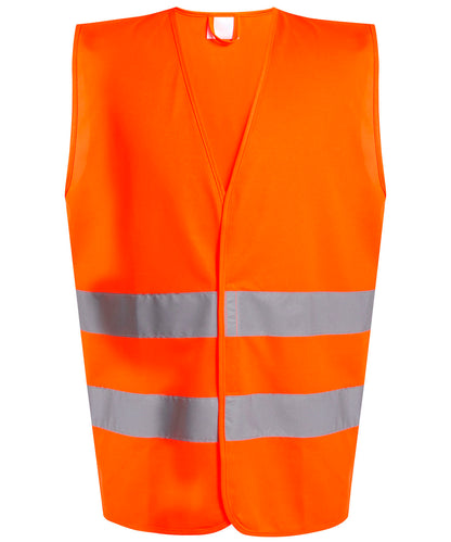 Regatta High Visibility Pro hi-vis two-band easy print vest