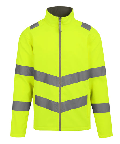 Regatta High Visibility Hi-vis Pro contract Ablaze 2-layer softshell
