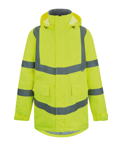 Regatta High Visibility Hi-vis Pro contract Dover parka