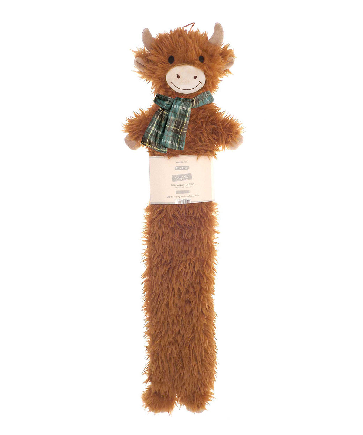 Highland cow long hot water bottle - Highland Cow