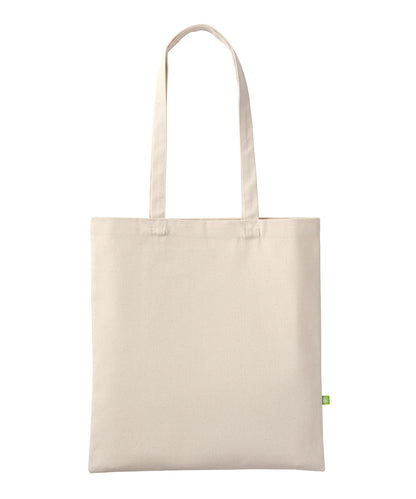 Nutshell® Premium organic canvas shopper long handle