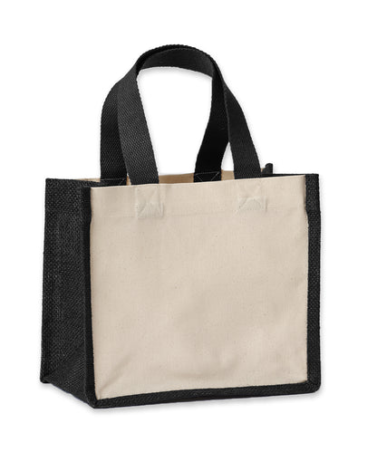 Nutshell® Jute canvas panel shopper