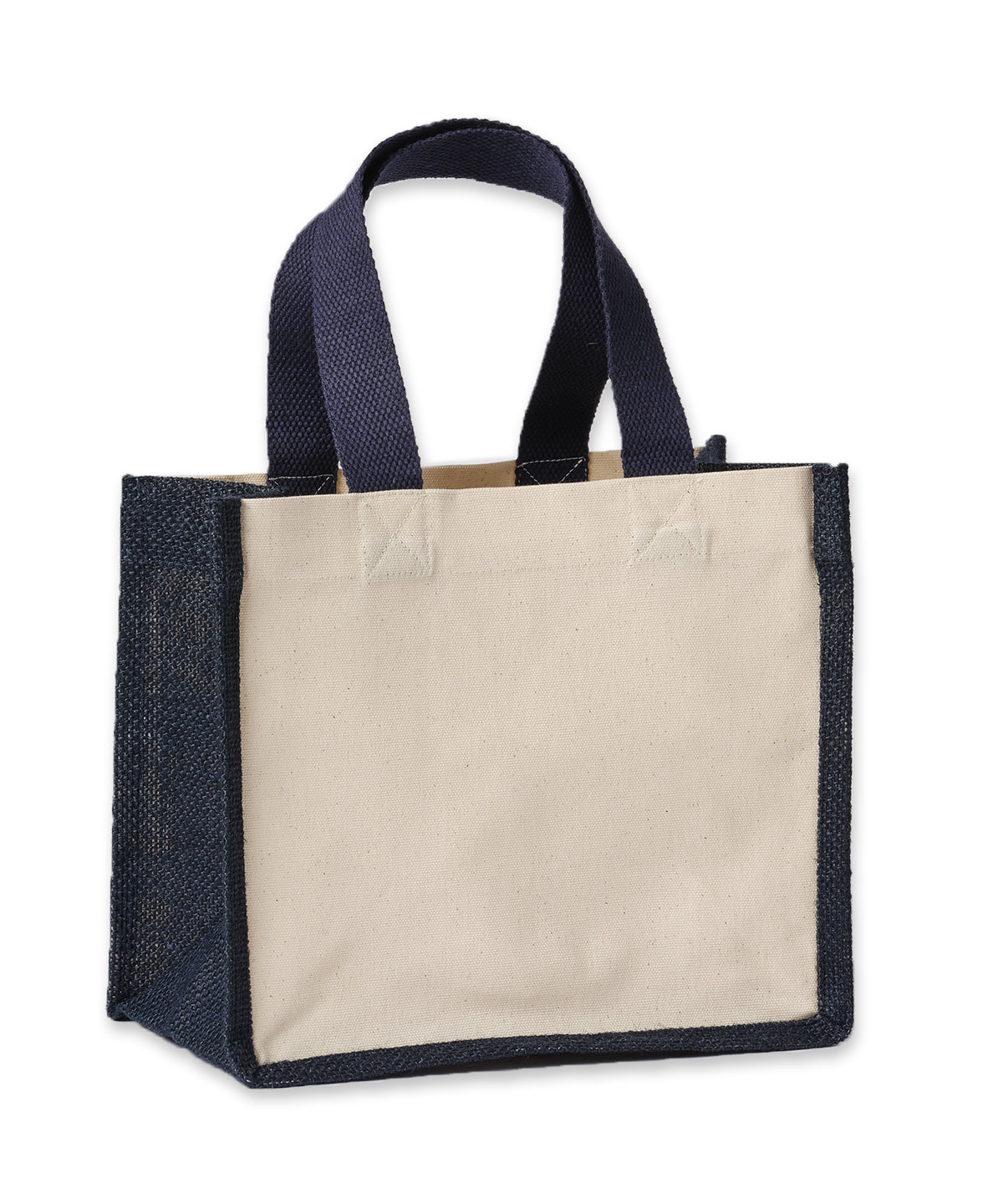 Nutshell® Jute canvas panel shopper