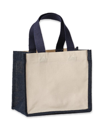 Nutshell® Jute canvas panel shopper