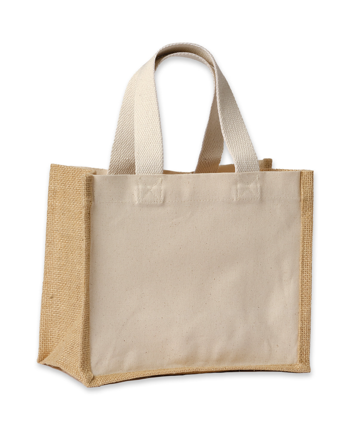 Nutshell® Jute canvas panel shopper