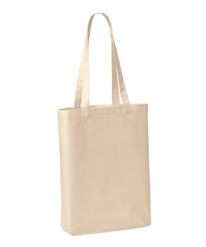 Nutshell® Recycled premium canvas ‘flat base’ shopper