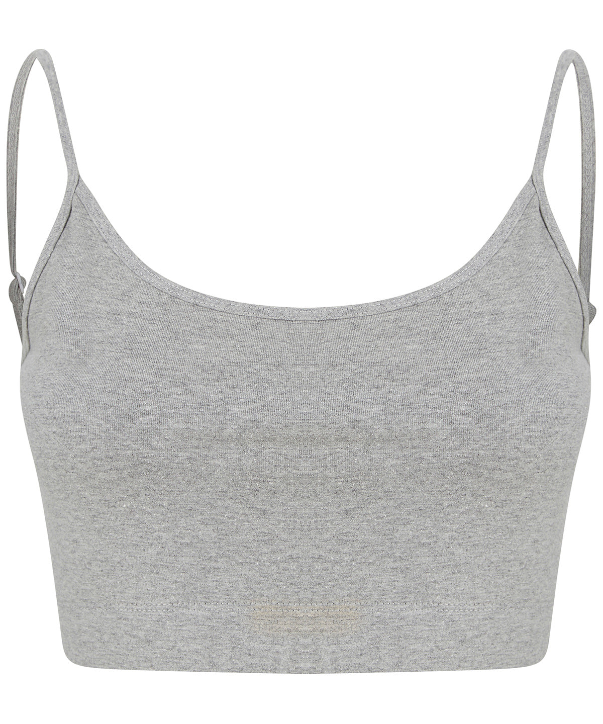 SF Women's sustainable fashion cropped cami top with adjustable straps