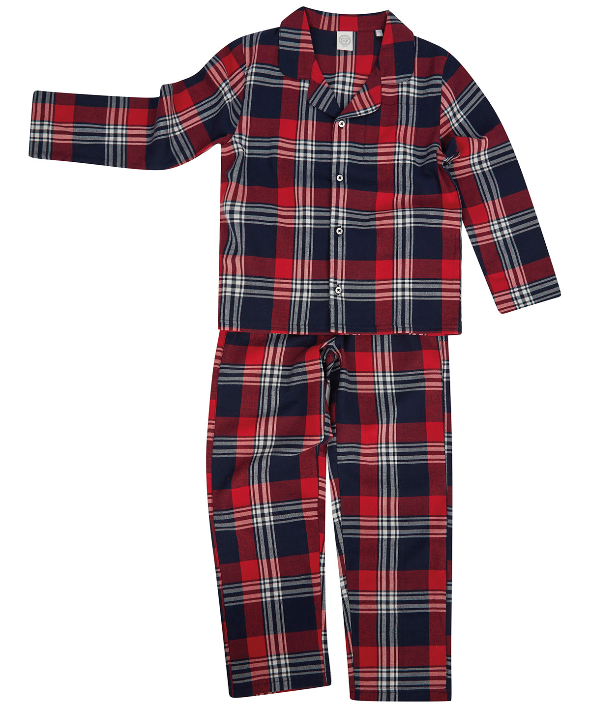 SF Kids tartan lounge set