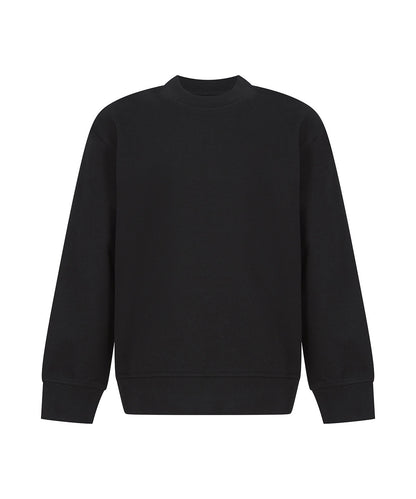 SF Kids sustainable fashion curved hem sweatshirt