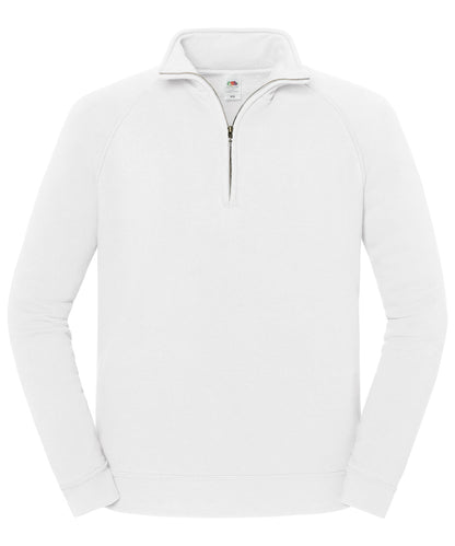 Fruit of the Loom Iconic premium zip-neck sweat