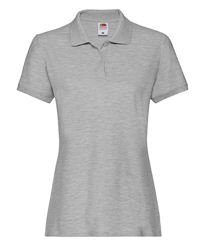 Fruit of the Loom Women's premium polo