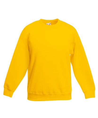Fruit of the Loom Kids premium set-in sweatshirt
