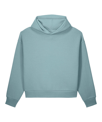Stanley/Stella Sculpter Hoodie in Pebble Blue, front view