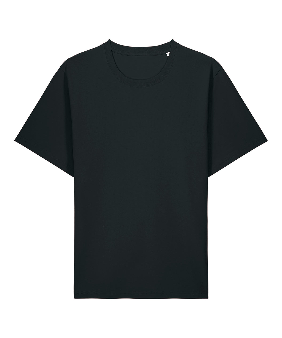 Stanley/Stella Reeser T-Shirt in Black, front view