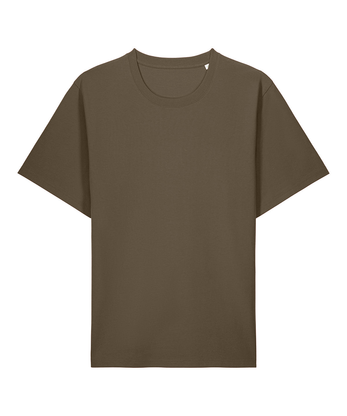 Stanley/Stella Reeser T-Shirt in Mosstone, front view