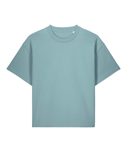Stanley/Stella Hazener T-Shirt in Pebble Blue, front view