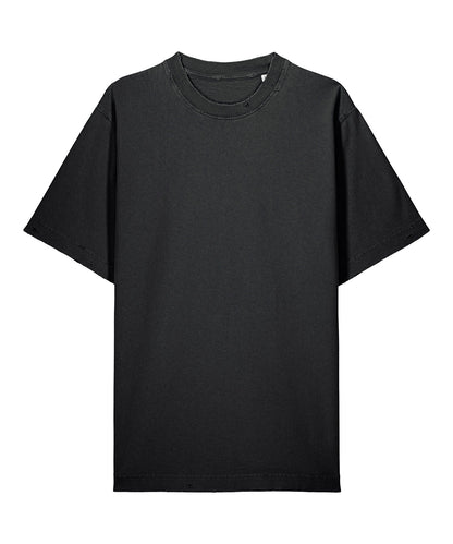 Stanley/Stella Freestyler Super Vintage T-Shirt in Garment Dyed Black Rock, front view