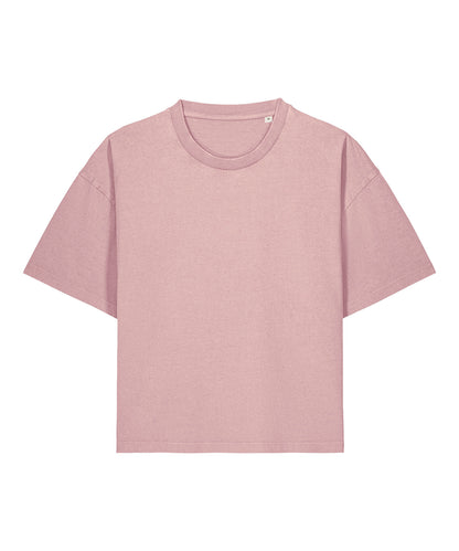 Stanley/Stella Stella Nova Vintage T-Shirt in Garment Dyed Blush, front view