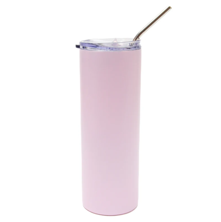 20oz Stainless Steel Tumbler - Light Purple