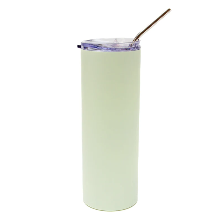 20oz Stainless Steel Tumbler - Light Green