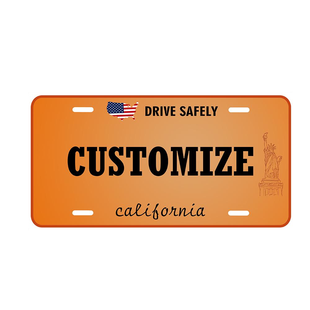 Metal Number Plate Sign