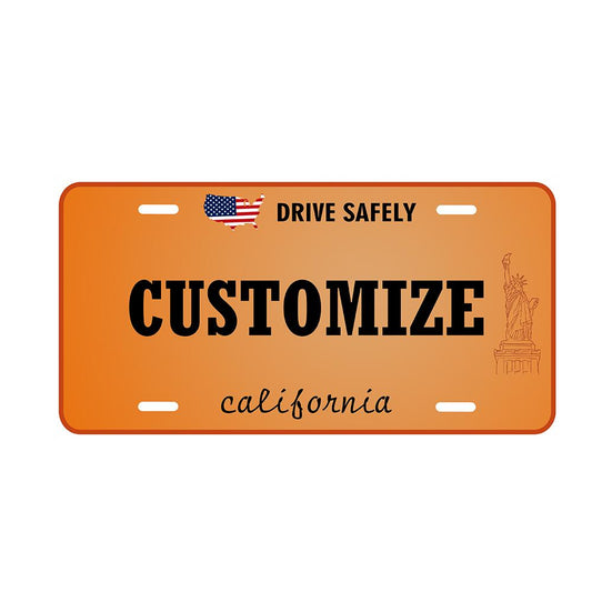 Metal Number Plate Sign