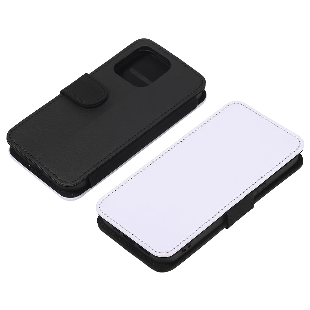 iPhone Leather Flip Photo Case