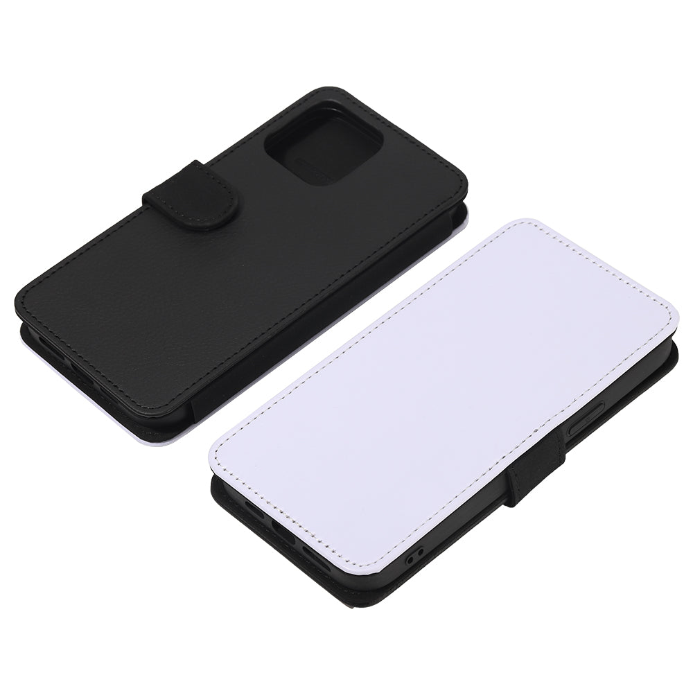 iPhone Leather Flip Photo Case