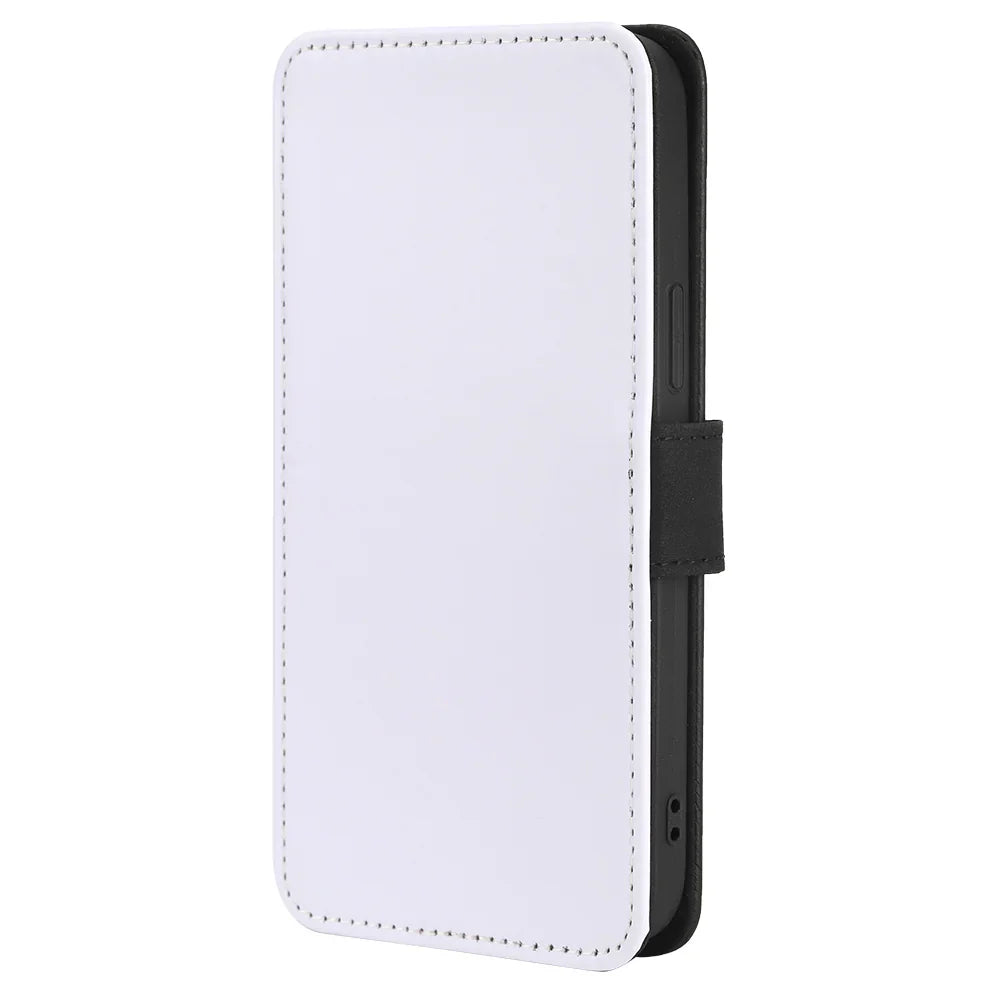 iPhone Leather Flip Photo Case