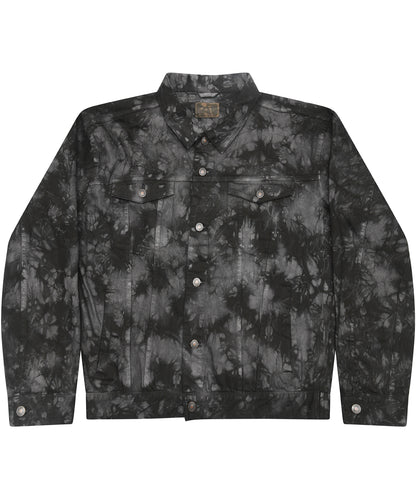 Colortone Tie-dye denim jacket