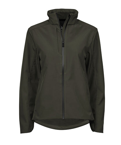 Women's performance softshell (9521) - Hunter Green