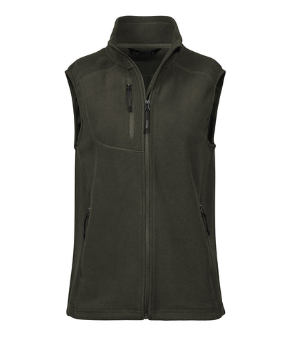Women’s trail fleece bodywarmer (9133) - Hunter Green