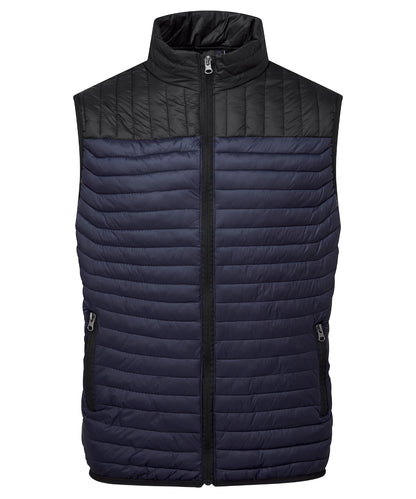 2786 Domain two-tone gilet