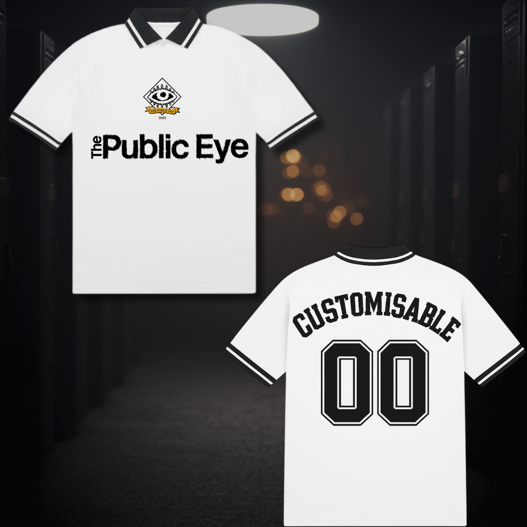 The Public Eye Customisable Football T-Shirt