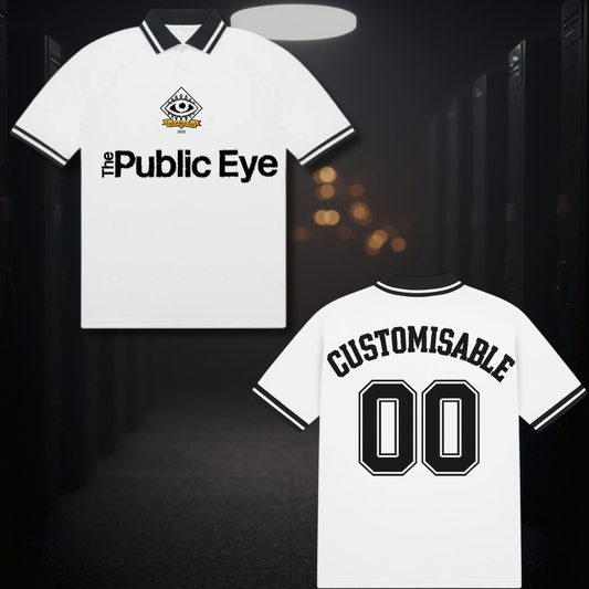 The Public Eye Customisable Football T-Shirt