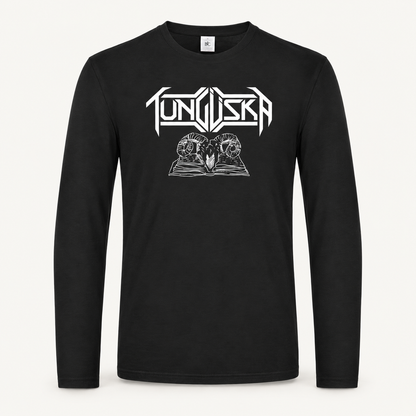 Tunguska Necronomicon long sleeve T-shirt, front view
