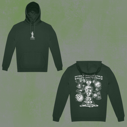 Kuill – Time Machine Hoodie (Forest Green)