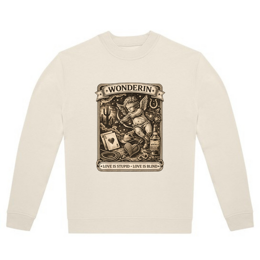 WONDERIN’ SWEATSHIRT – RACHEL SNOWLING (CREAM EDITION)