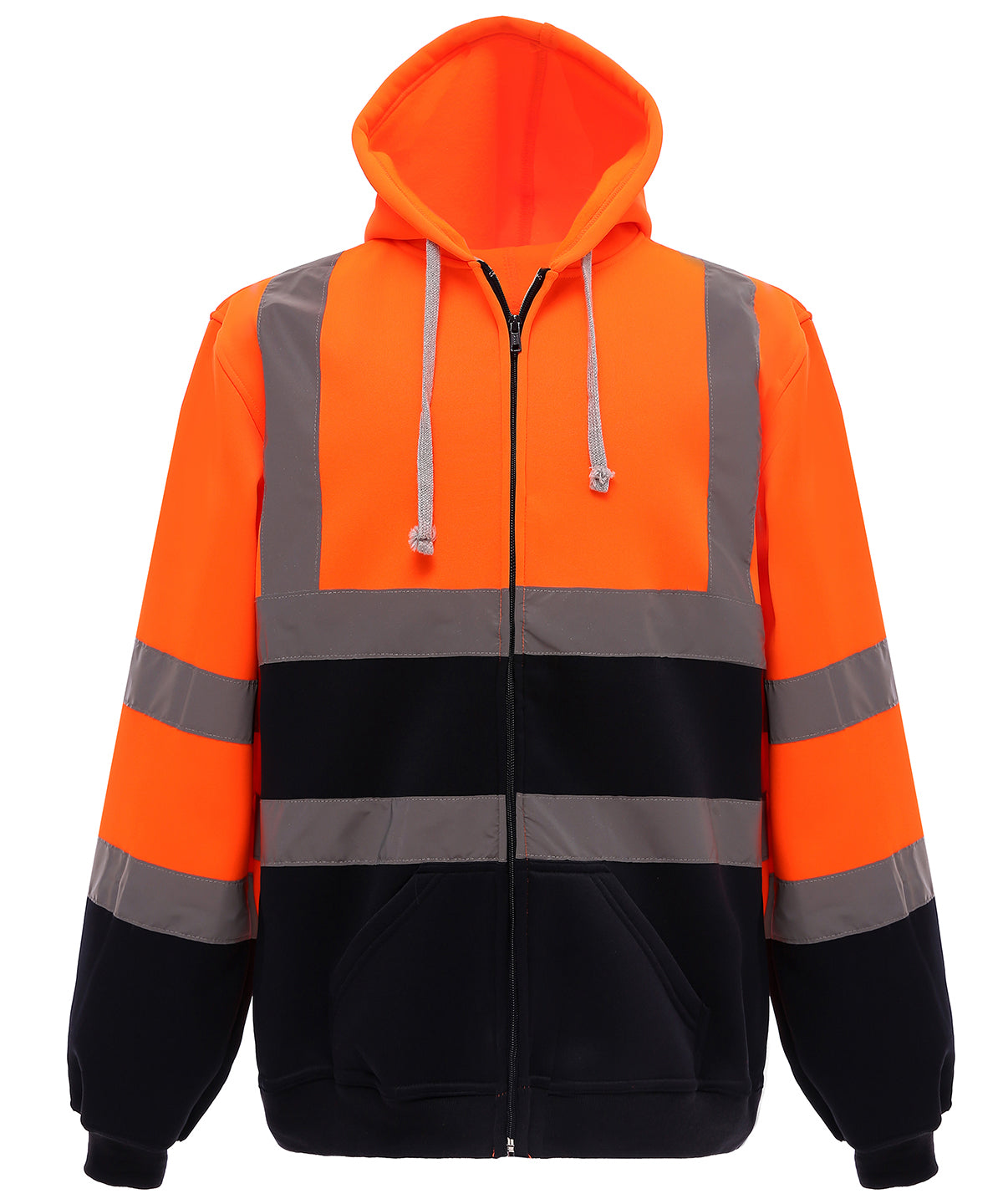 Yoko Hi-vis zip hoodie (HVK07)